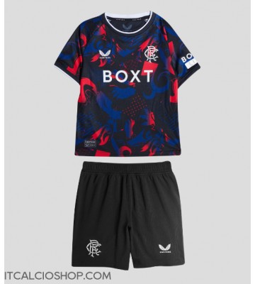 Rangers Terza Maglia Bambino 2024-25 Manica Corta (+ Pantaloni corti)